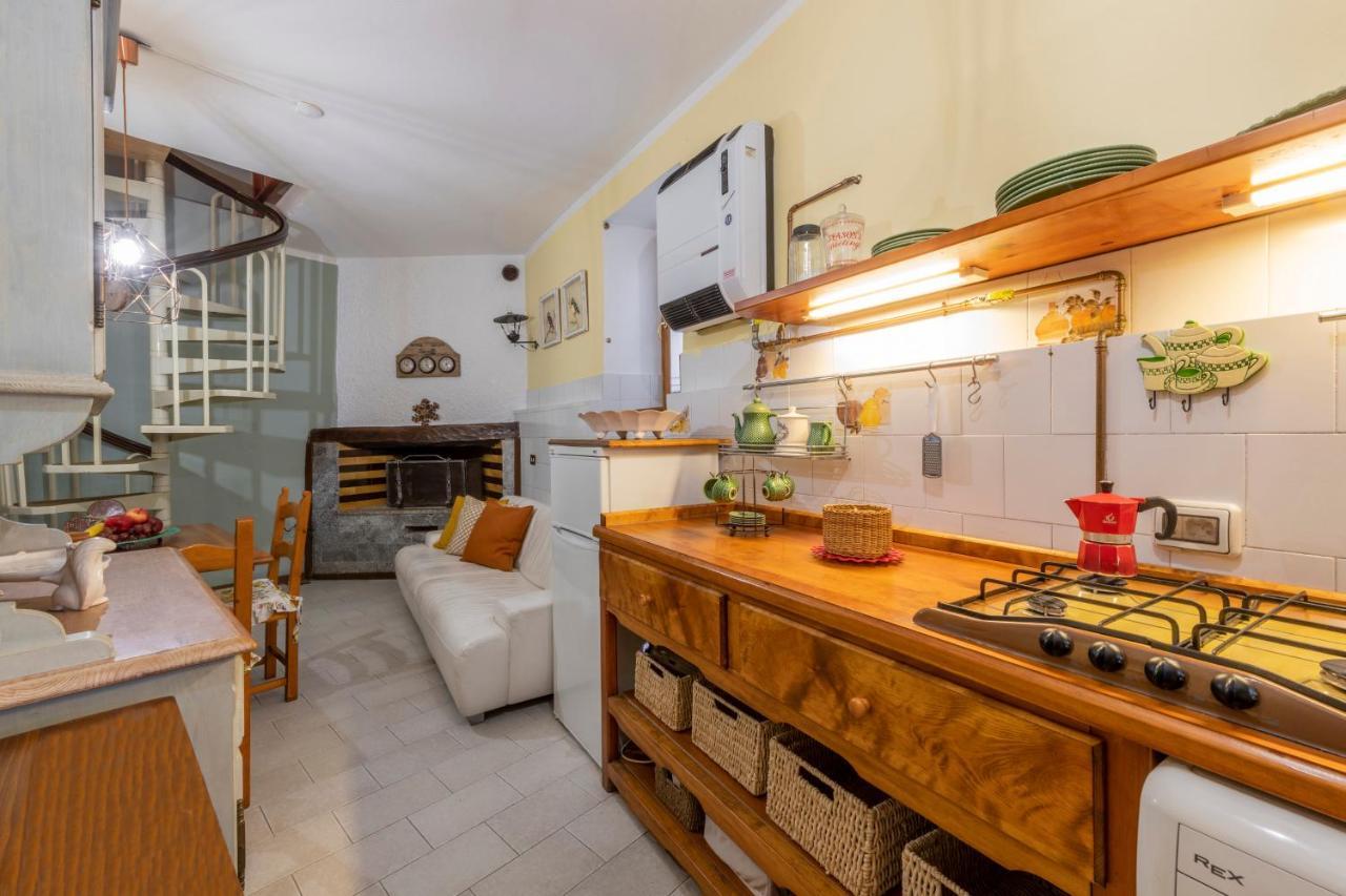 Ferienwohnung Rustico Terra Cielo - Renovated In 2023 Ramponio Exterior foto