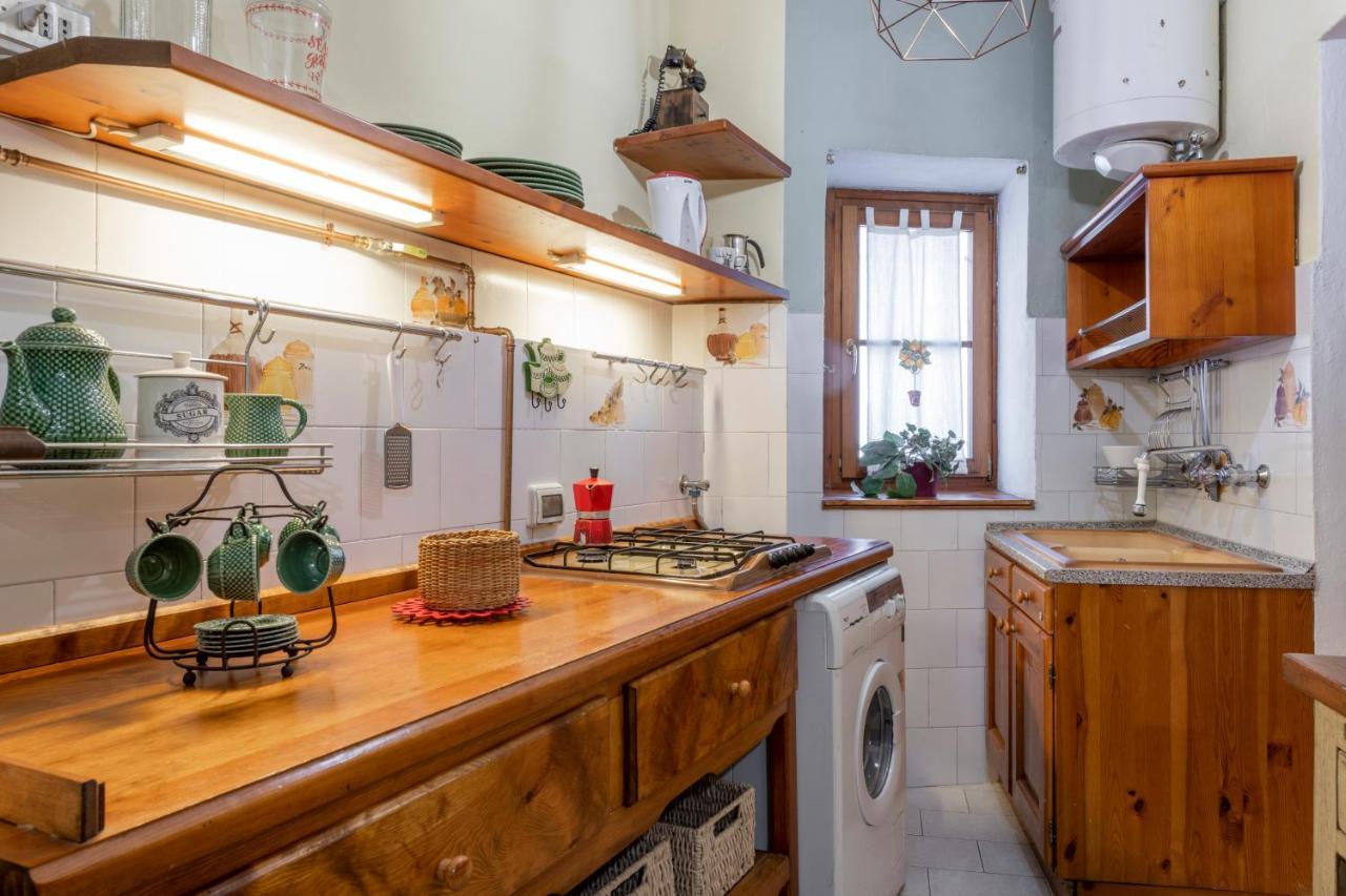 Ferienwohnung Rustico Terra Cielo - Renovated In 2023 Ramponio Exterior foto