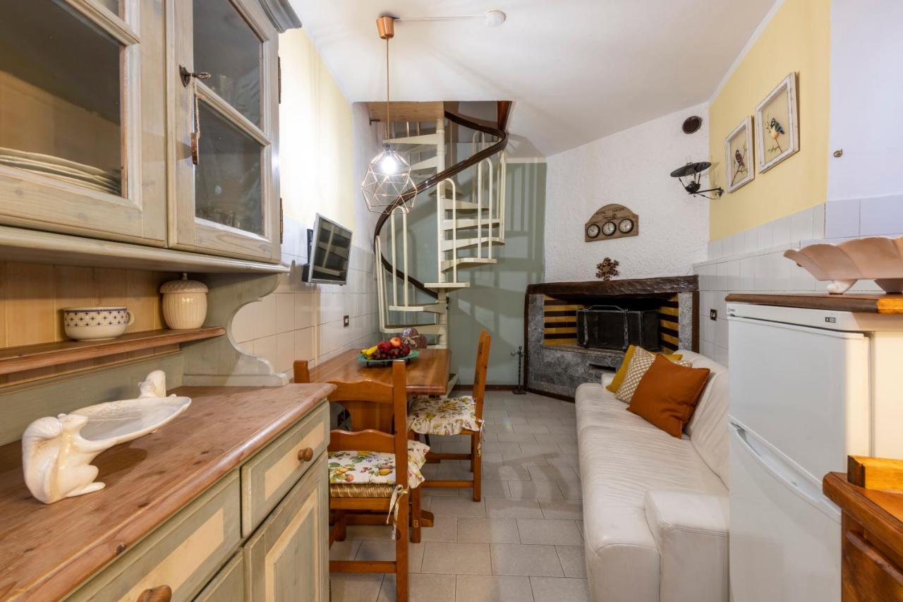 Ferienwohnung Rustico Terra Cielo - Renovated In 2023 Ramponio Exterior foto